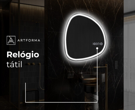 Espelho de Banheiro com LED em Formato Irregular EG222 #8