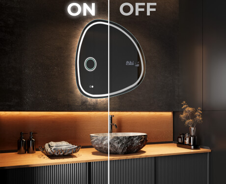 Espelho de Banheiro com LED em Formato Irregular EG223 #3