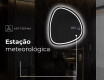 Espelho de Banheiro com LED em Formato Irregular EG223 #9