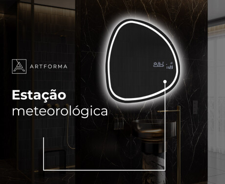 Espelho de Banheiro com LED em Formato Irregular EG223 #7