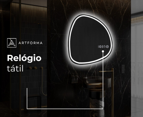 Espelho de Banheiro com LED em Formato Irregular EG223 #8