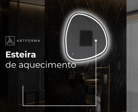 Espelho de Banheiro com LED em Formato Irregular EG223 #9