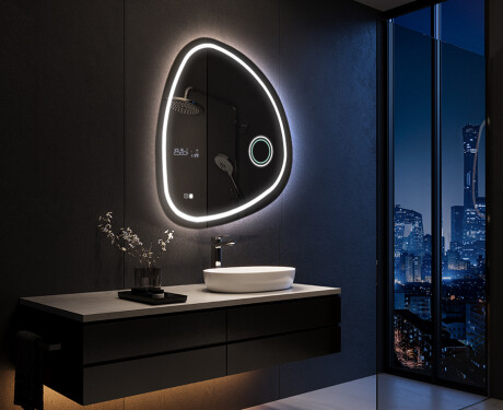 Espelho de Banheiro com LED em Formato Irregular EG223 #10