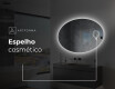 Espelho Para Casa De Banho Com Iluminação LED L226 #5