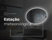 Espelho Para Casa De Banho Com Iluminação LED L226 #7