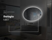 Espelho Para Casa De Banho Com Iluminação LED L226 #8