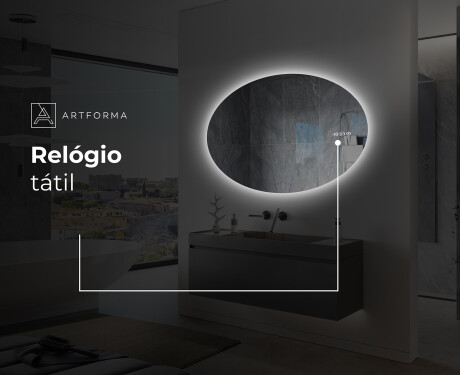 Espelho Para Casa De Banho Com Iluminação LED L226 #8