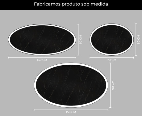 Espelho Para Casa De Banho Com Iluminação LED L227 #4