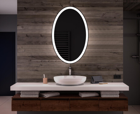Espelho Para Casa De Banho Com Iluminação LED L74 #1