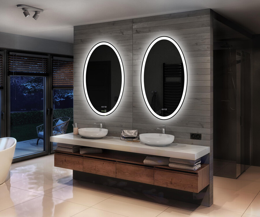 Artforma - Espelho Para Casa De Banho Com Iluminação LED L74