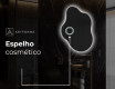 Espelho de Banheiro com LED em Formato Irregular EM221 #5