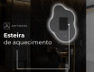 Espelho de Banheiro com LED em Formato Irregular EM221 #9