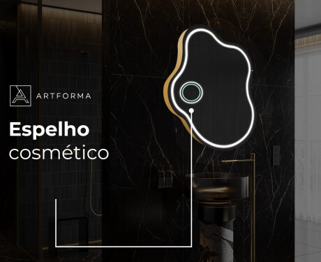 Espelho de Banheiro com LED em Formato Irregular EM223 #6