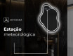 Espelho de Banheiro com LED em Formato Irregular EM223 #9