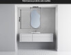 Espelho de Banheiro com LED em Formato Irregular F221 #4