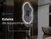 Espelho de Banheiro com LED em Formato Irregular F222 #8