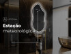 Espelho de Banheiro com LED em Formato Irregular F223 #6