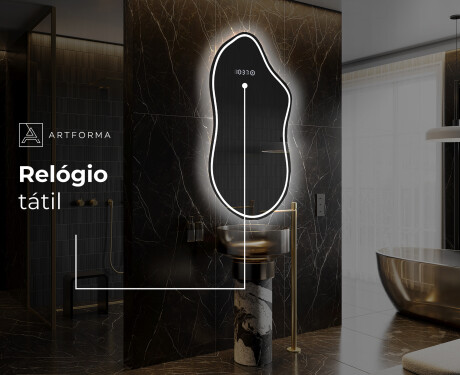 Espelho de Banheiro com LED em Formato Irregular F223 #7