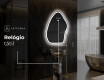 Espelho de Banheiro com LED em Formato Irregular G222 #8
