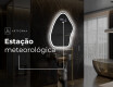 Espelho de Banheiro com LED em Formato Irregular G222 #6