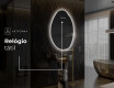 Espelho de Banheiro com LED em Formato Irregular U221 #8