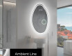 Espelho de Banheiro com LED em Formato Irregular U222 #3