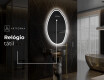 Espelho de Banheiro com LED em Formato Irregular U222 #8