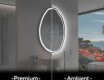 Espelho de Banheiro com LED em Formato Irregular U223