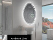 Espelho de Banheiro com LED em Formato Irregular U223 #3