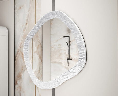 Espelho sob medida com moldura metálica de design L291 #4