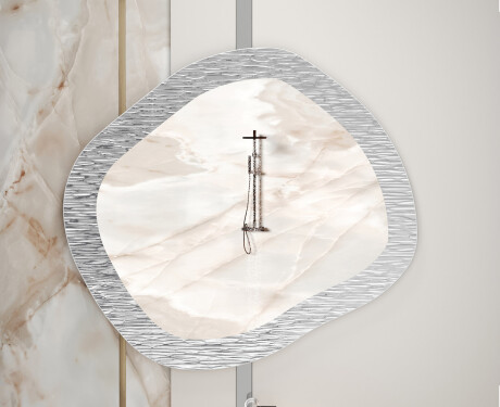 Espelho sob medida com moldura metálica de design L291 #5