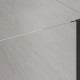 Armário de entrada de vidro transparente perfil preto #3