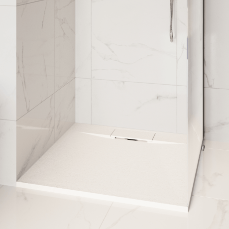 Base de duche retangular Avero 90x110 cm branco #4