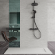 Base de duche retangular Avero 90x110 cm branco #5