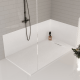 Base de duche retangular Avero 90x110 cm branco #6