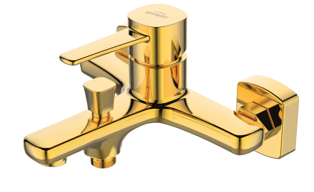 Misturadora de banho Glamour gold