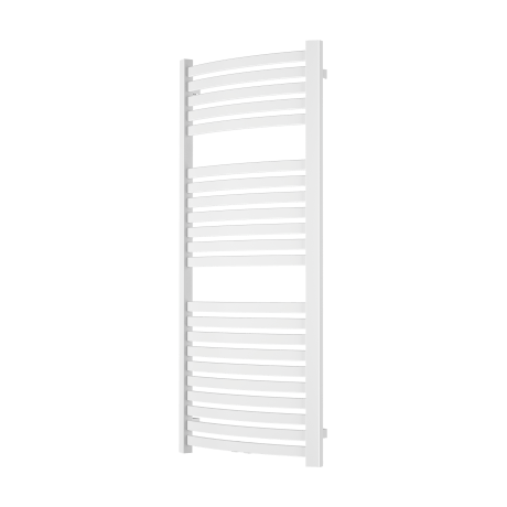 Radiador com escada para casa de banho branco #4