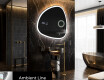 Espelho de Banheiro com LED em Formato Irregular J222 #4