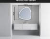 Espelho de Banheiro com LED em Formato Irregular J222 #5