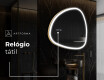Espelho de Banheiro com LED em Formato Irregular J222 #9