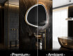 Espelho de Banheiro com LED em Formato Irregular J223