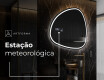 Espelho de Banheiro com LED em Formato Irregular J223 #6