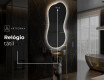 Espelho de Banheiro com LED em Formato Irregular K221 #7