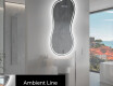 Espelho de Banheiro com LED em Formato Irregular K223 #3