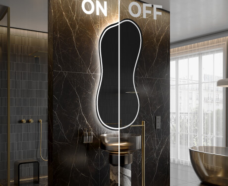 Espelho de Banheiro com LED em Formato Irregular K223 #3