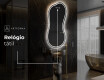 Espelho de Banheiro com LED em Formato Irregular K223 #8