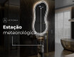 Espelho de Banheiro com LED em Formato Irregular K223 #6