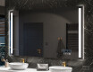 Espelho com iluminação LED L02 para casa de banho #10