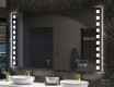 Espelho com iluminação LED L03 para casa de banho #10