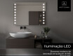 Espelho com iluminação LED L06 para casa de banho #6